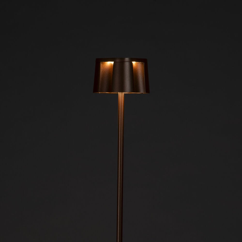 Nice Golvlampa usb Rost