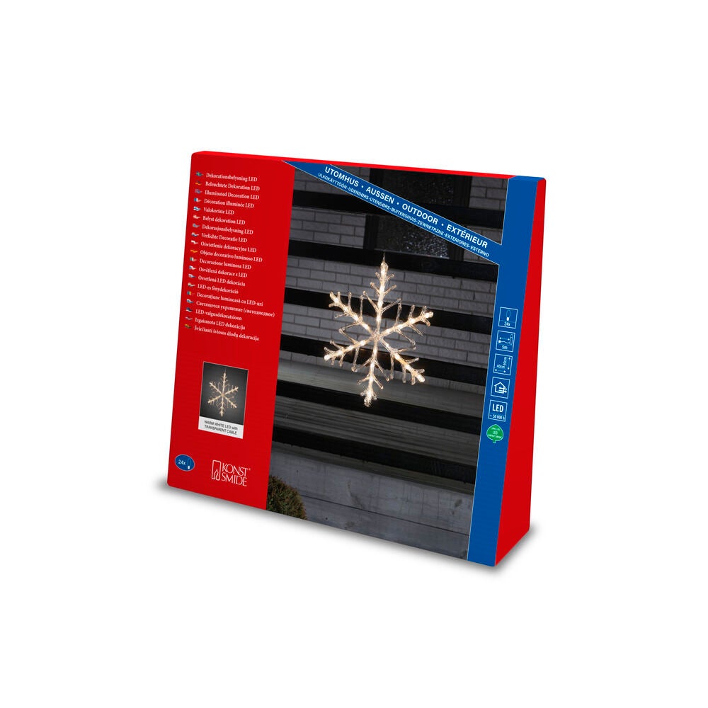 Snowflake LED, 40cm IP44