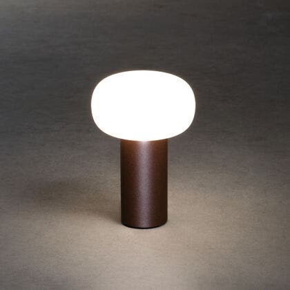 Antibes table lamp usb rust