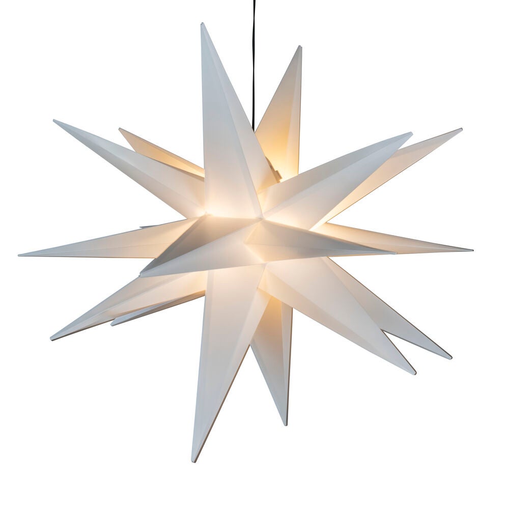 3D Star 100cm white