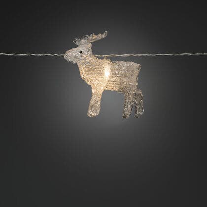 8 LED Acrylic Moose Light Set