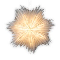 Pappersstjärna vit 80cm