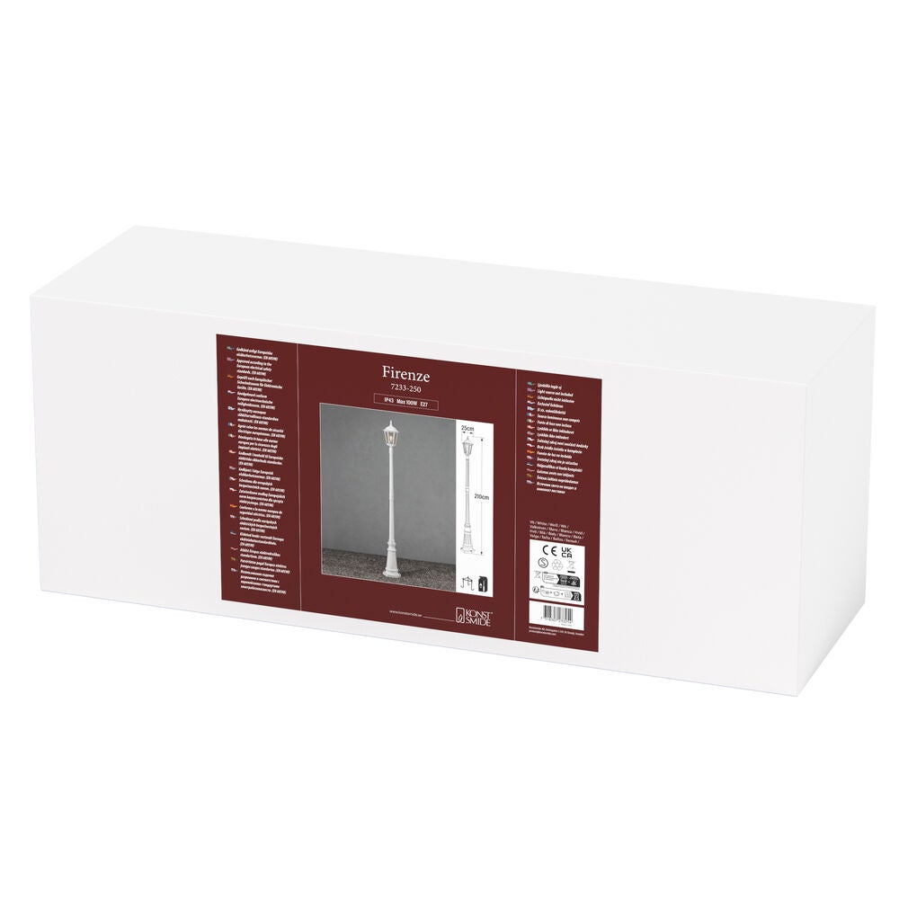 Firenze Column Light M. White