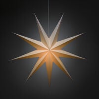 9 Point Paper Star 115cm White