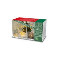 Light Set 10 Gold Balls, LED