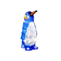 Acrylic Penguin, 30cm LED