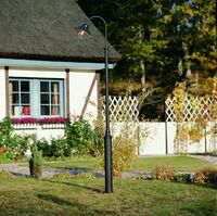 Vega Single Post Matt Black