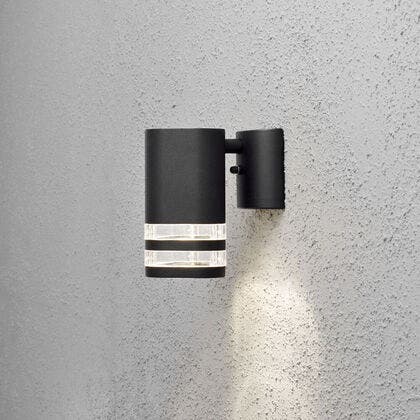 Modena Single Wall Light Black