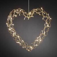 Heart of gold metal, LED
