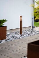 Pistoia trädgårdsstolpe Svart