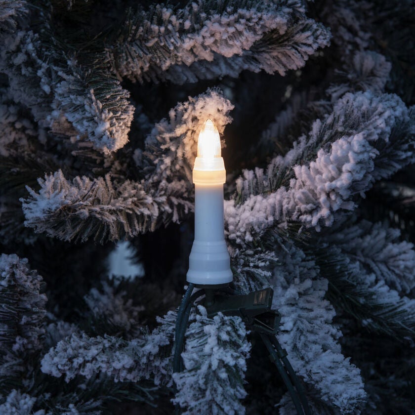 Julgransbelysning 16 LED ute