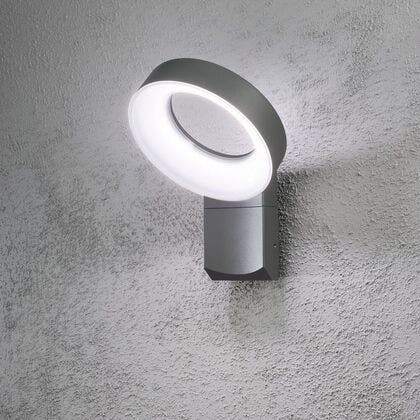 Asti vägglykta LED mörkgrå
