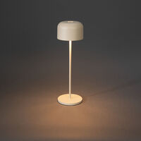 Lille bordslampa USB Sand