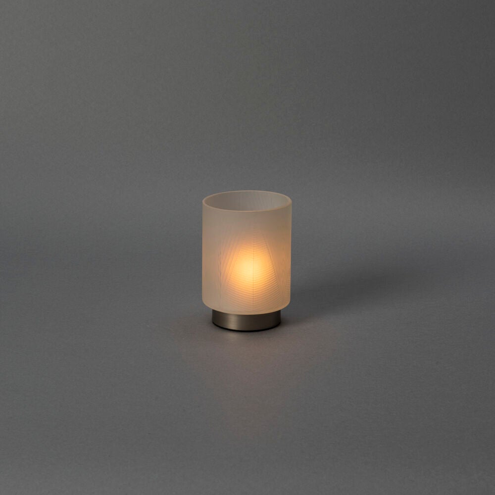 LED lantern glass battery