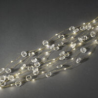LED Diamantenlametta 26 Straen