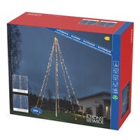 Flag pole lightset, 500L amber