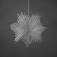 Pappersstjärna vit 60cm