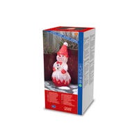 Snögubbe akryl 37cm 40 LED