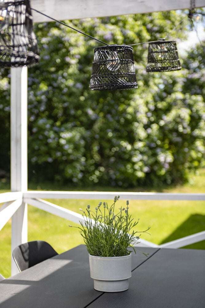 Small Lamp Shade Rattan 5pce