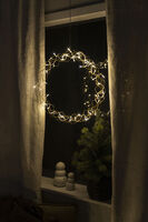 Krans 48 varmvita LED