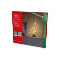 Schwarzer Stern mit Fuß