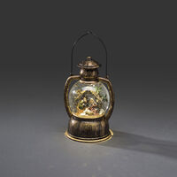 Water Lantern Nativity LED