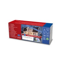 100 Multi Col LED String Clear