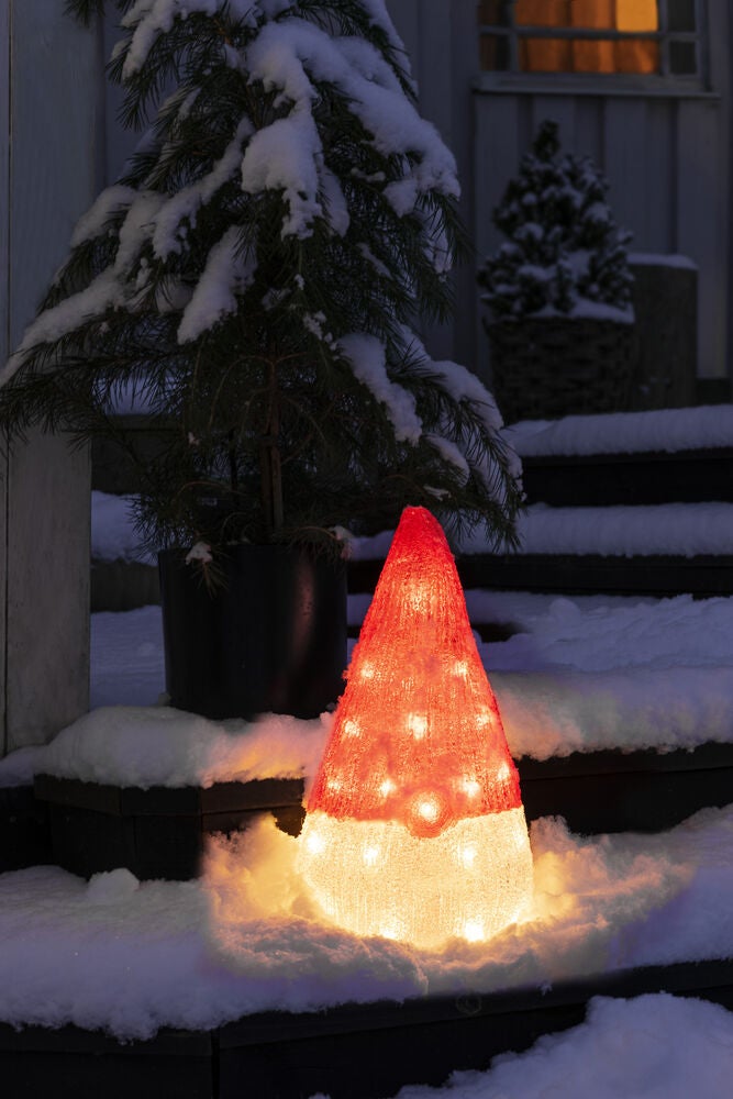 Acrylic Santa 37cm 32 LED