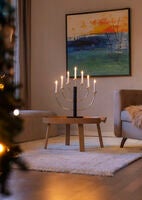 Metallleuchter, 7Lampen