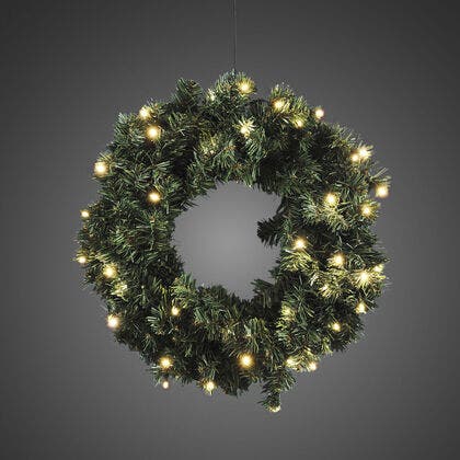 Wreath 40 warm white LED
