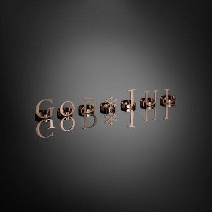 Dekorationsbokstäver God Jul