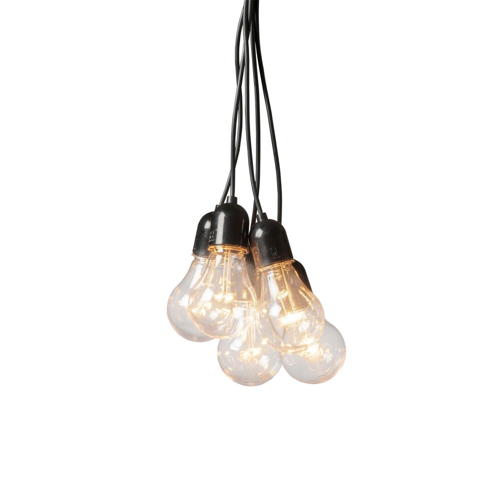 10 Clear Bulb LED Icicle Set