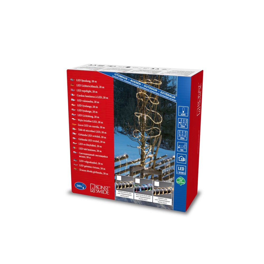 Ljusslang mini 20m 260 LED