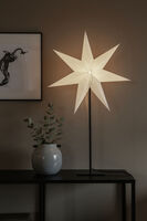 Pappersstjärna beige, met.fot