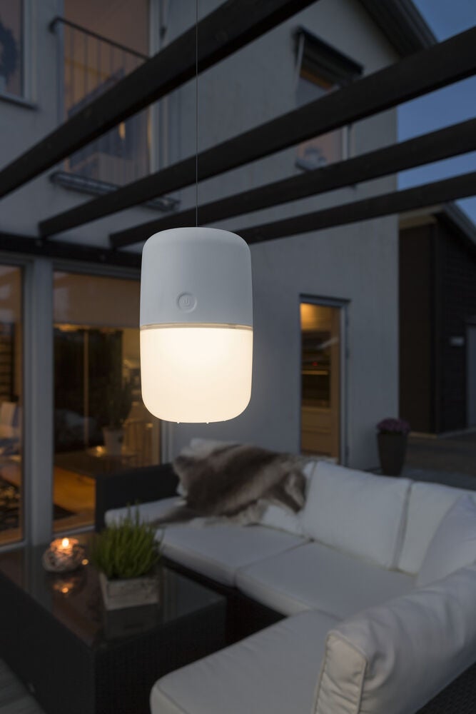 Assisi solcell/USB LED grön