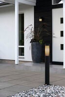 Pistoia trädgårdsstolpe Svart