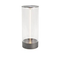 Edison L bordslampa M.Grå USB