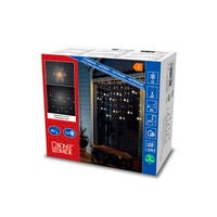Curtain, 12 snowflakes 60 LED