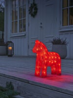 Häst akryl 32cm 48 Led