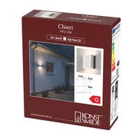 Chieri Wall Lamp, White, LED