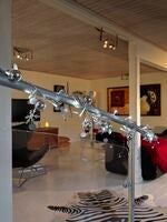 Light set 20 LED silver deco