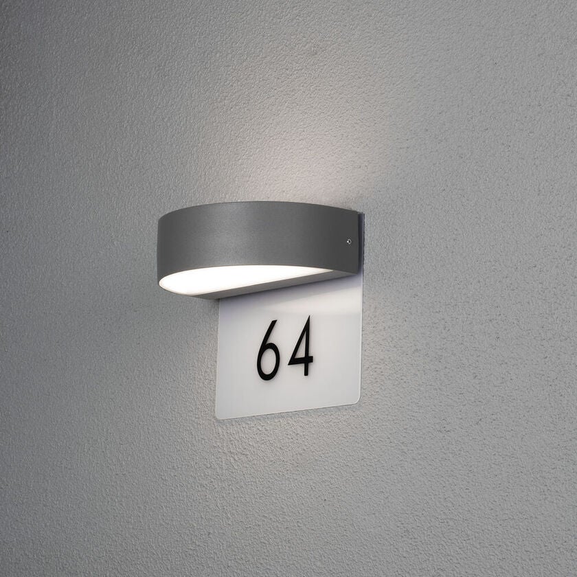 Monza Wall Light Dark Grey