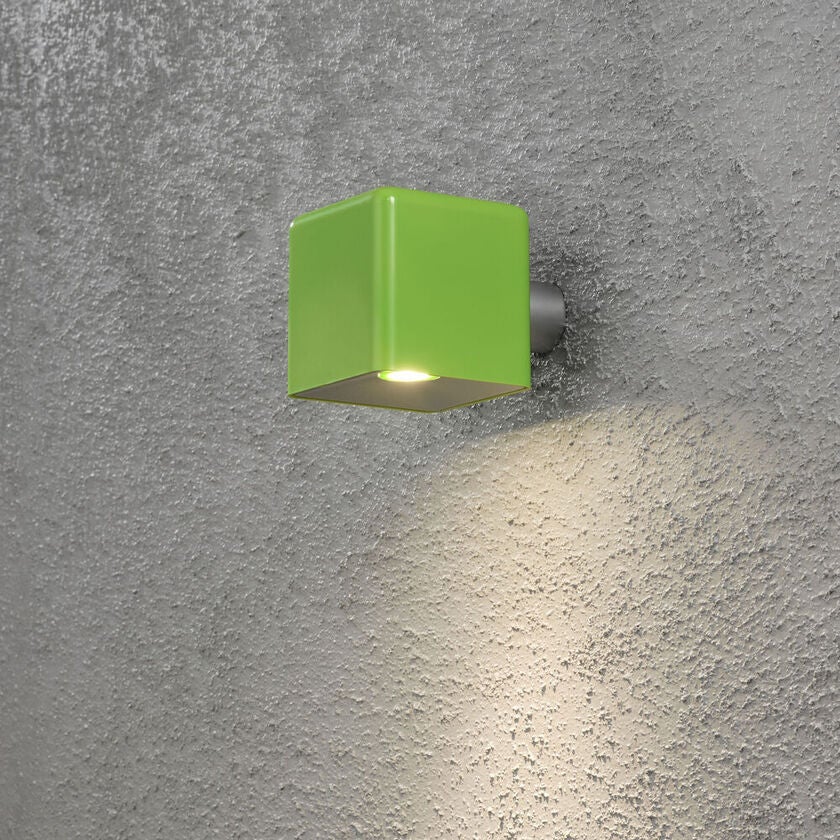 Amalfi LED wall spot green 3W