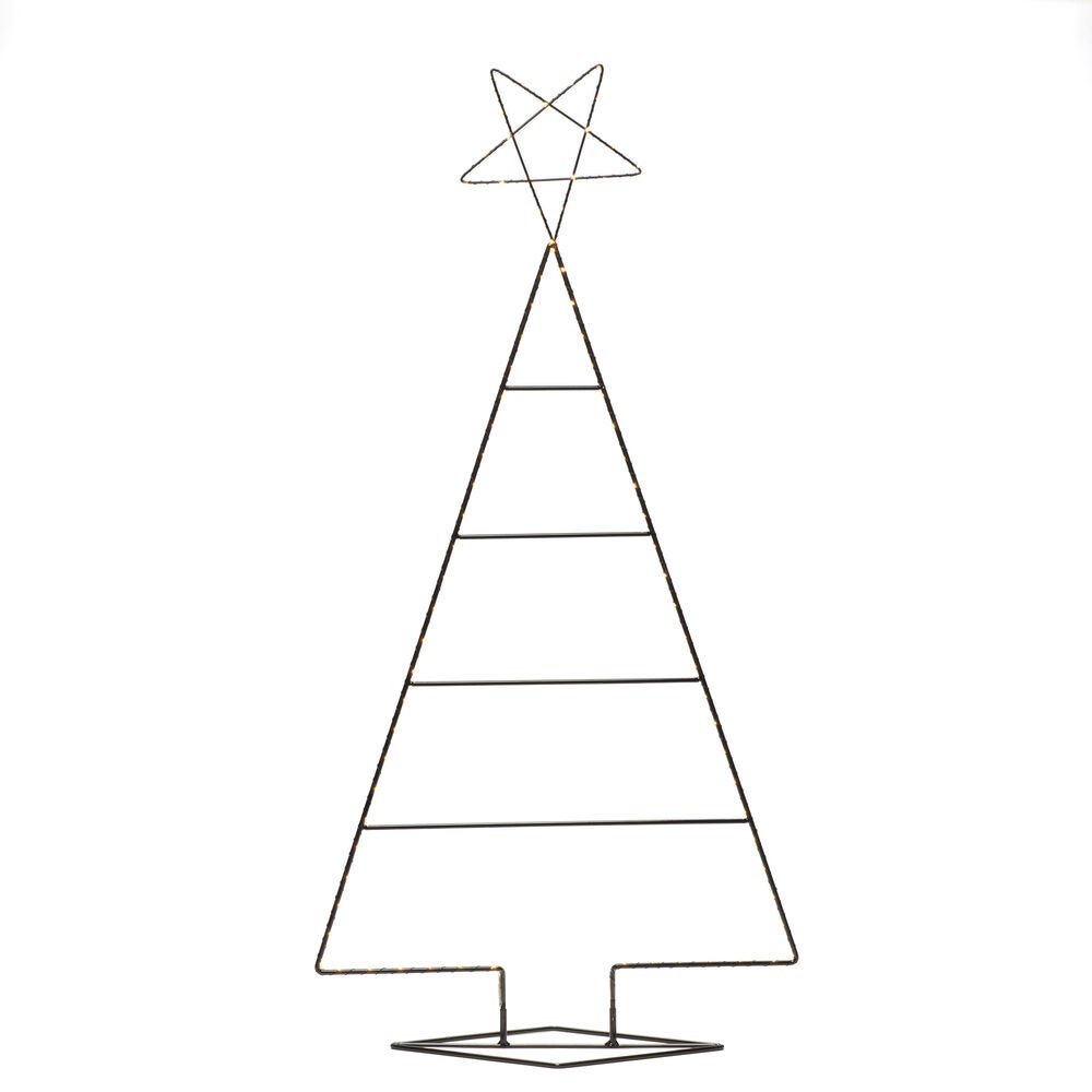 Metallgran 110cm micro LED