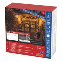 100 Amber LED Icicle Start Set