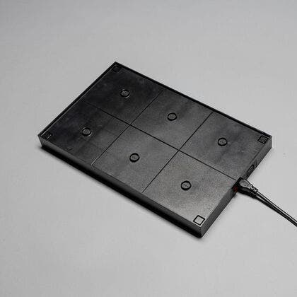 Laddplatta USB bordslampor