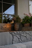 Èze bordslampa Matt Koppar USB