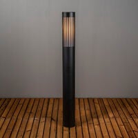 Pistoia trädgårdsstolpe Svart