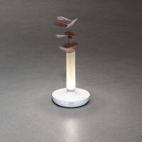 Biarritz USB-Tischvase weiss
