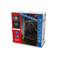 Gardinslinga 11 snöflingor LED